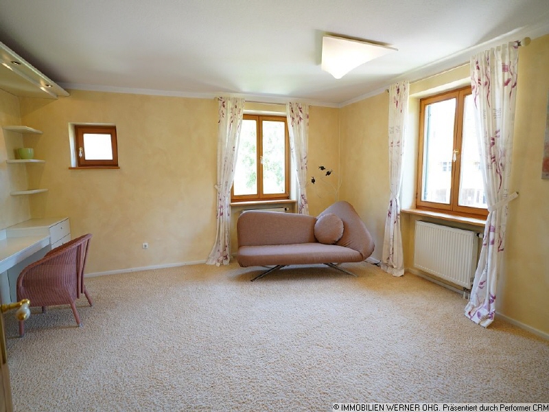 Das zweite Schlafzimmer im OG