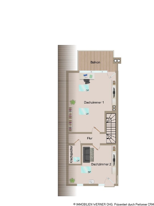 Grundriss Dachgeschoss