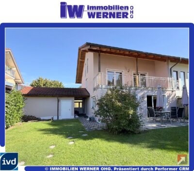 ***Stadtnah für Familien mit Platzbedarf*** DHH mit Doppelgarage in Rosenheim/ Aising***, 83026 Rosenheim, Doppelhaushälfte