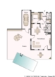 Grundriss Erdgeschoss - ***Brannenburg*** Geschmackvolle DHH mit Garten, Pool, Garage und guter Anbindung***