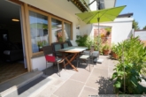 Terrasse nach Süden mit Platz für die Familie und Gäste - ***Stadtnahes Zuhause für die Familie mit Garten und Garage***