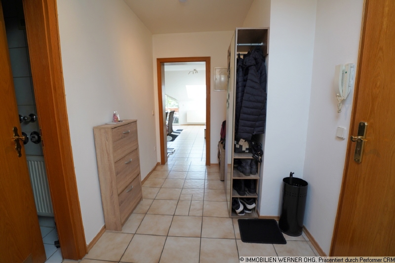 Reichlich Platz für Garderobe