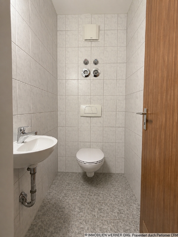 Das separate WC