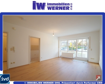 ***Top gepflegt und sofort bezugsfertig! 2-Zimmer-Wohnung mit Balkon in Zentrumsnähe***, 83022 Rosenheim, Erdgeschosswohnung