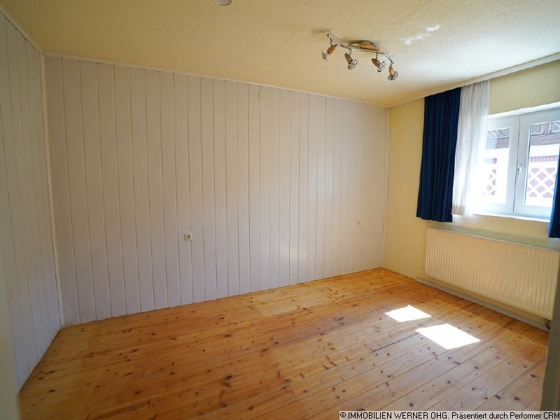 Das hinterste Zimmer mit gut 12,5 m²