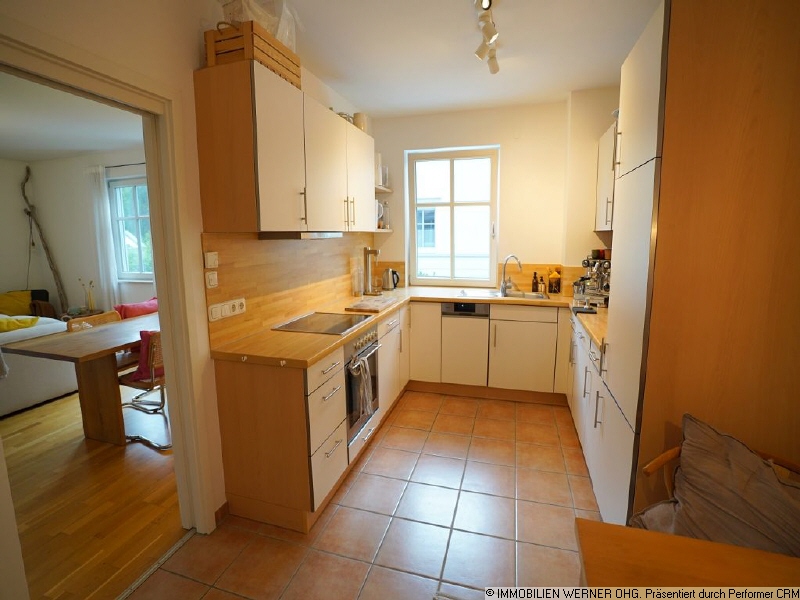 Die EBK gehört zur Wohnung