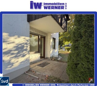 ***1-Zimmer-Wohnung mit Süd-Terrasse und TG-Stellplatz***, 83026 Rosenheim, Erdgeschosswohnung