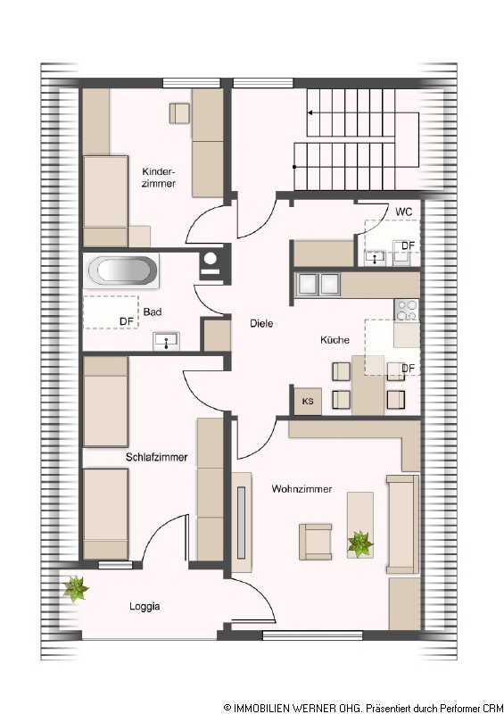 Grundriss Dachgeschoss