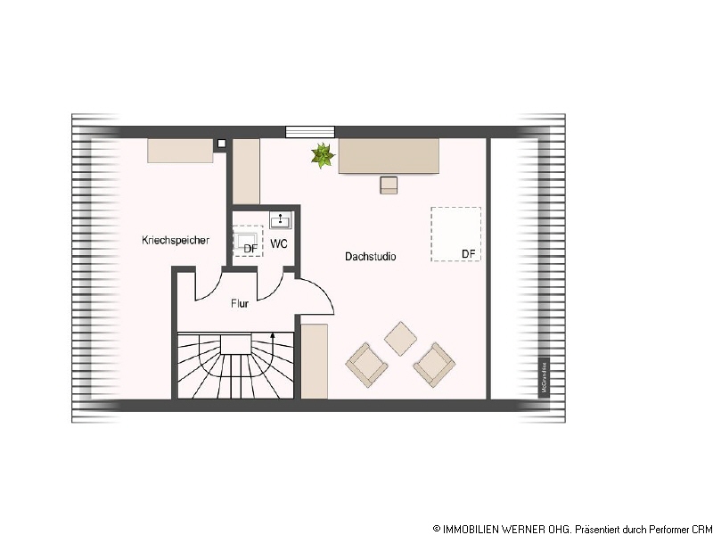 Grundriss Dachgeschoss