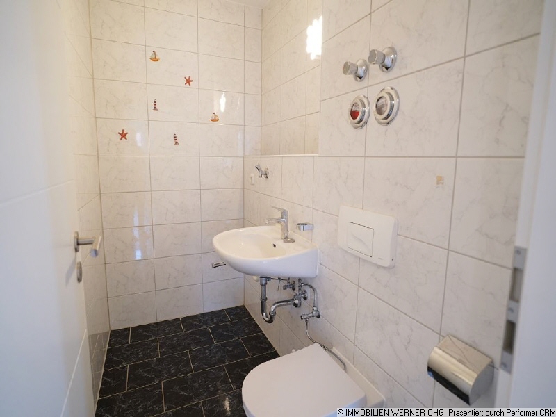 Das zusätzliche Gäste-WC