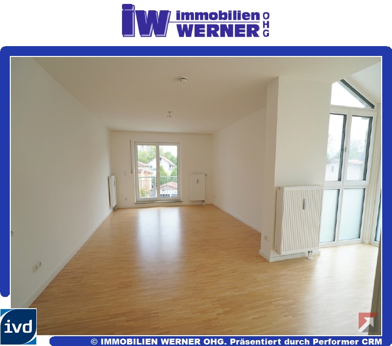 Blick in das Wohnzimmer