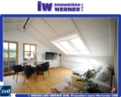 Der Wohn- und Essbereich - ***Moderne und charmante 3-Zimmer-DG Wohnung mit EBK und 2 Balkonen***