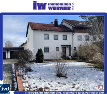 ***Solide Doppelhaushälfte mit Garage in Feldkirchen-Westerham***, 83620 Feldkirchen-Westerham, Doppelhaushälfte