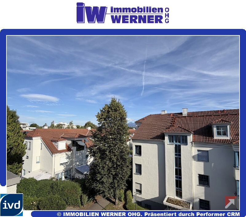 Ausblick von der Dachterrasse