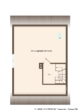Grundriss Dachgeschoss - ***Gepflegte, helle DHH mit Garten, Garage und ausbaubarem DG in ruhiger Lage in Beyharting***