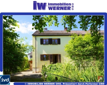 ***Doppelhaushälfte mit tollem Garten – stadtnah und ruhig (Erbbaurecht)***, 83024 Rosenheim, Doppelhaushälfte