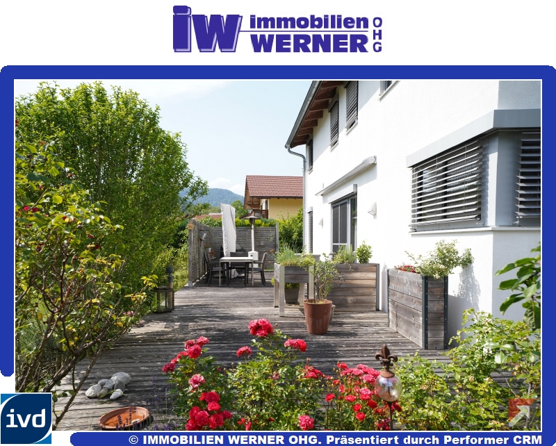 Die einladende Süd-Terrasse